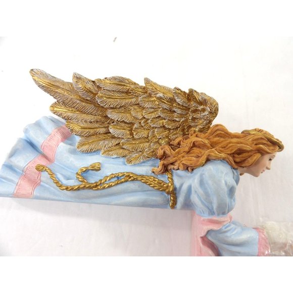 Avon Angle Corner  Sitter Hand Painted Resin NIB - Picture 3 of 5